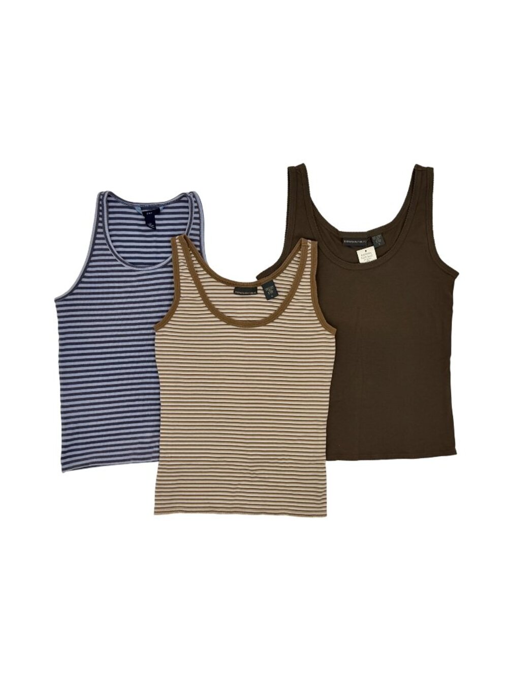 Banana Republic & Gap 3 Piece Tank Top Bundle M | 90s Minimalist Normcore Indie